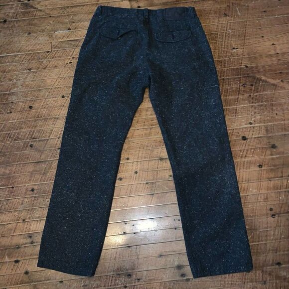 American Eagle black space dye wool lined 30x32 slacks - Picture 3 of 3